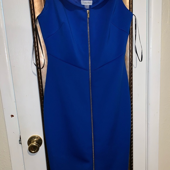 Calvin Klein royal blue dress - Picture 2 of 2